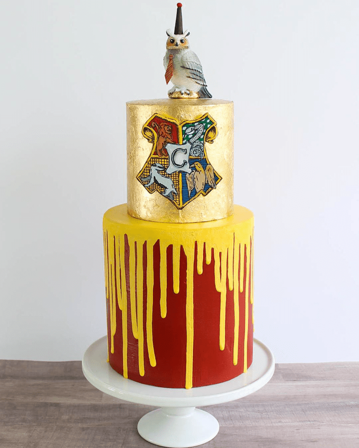Comely Hogwarts Cake
