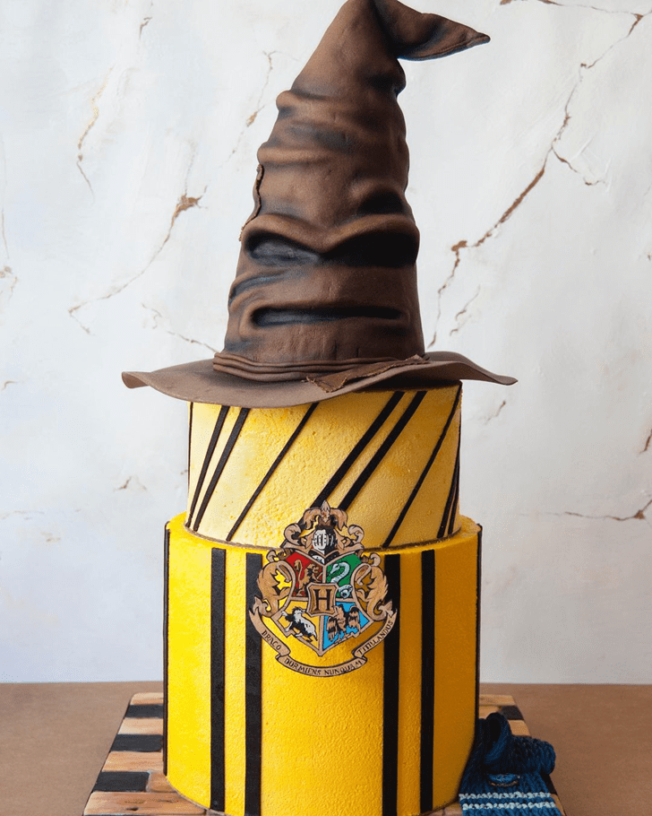 Delicate Hogwarts Cake