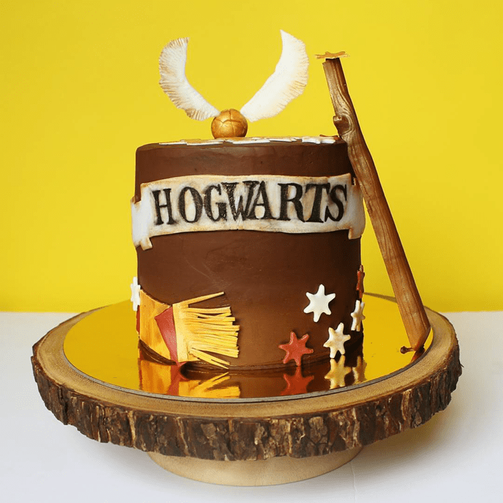 Exquisite Hogwarts Cake