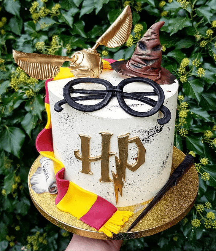 Magnetic Hogwarts Cake