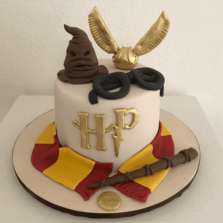 Radiant Hogwarts Cake