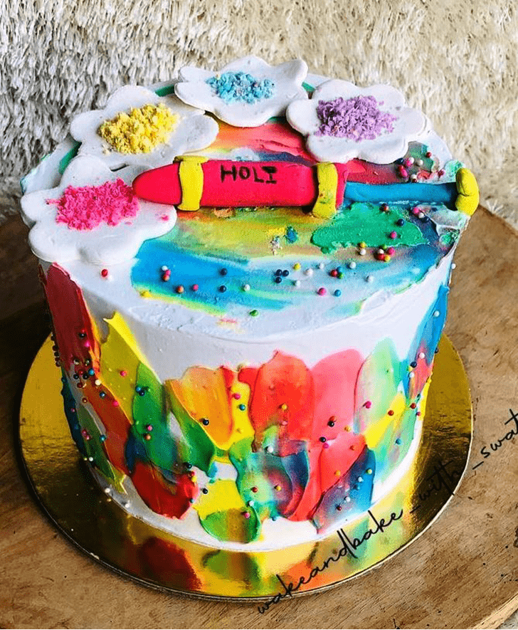 Fine Holi Cake