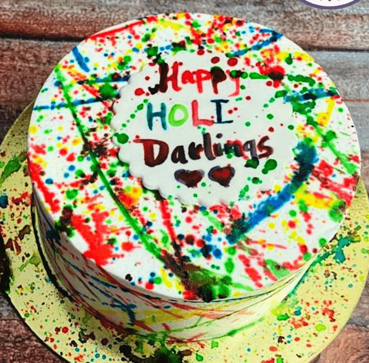 Magnetic Holi Cake