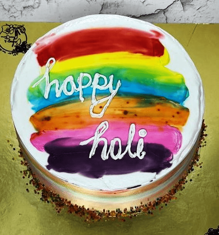 Magnificent Holi Cake