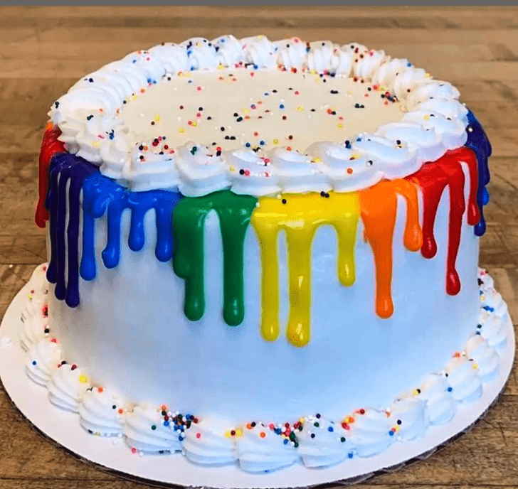 Nice Holi Cake