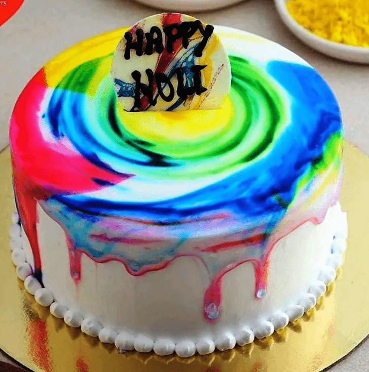Stunning Holi Cake