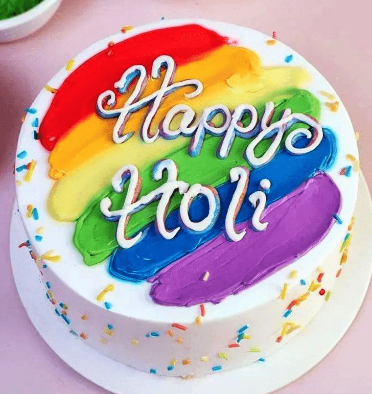 Superb Holi Cake