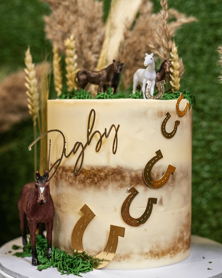 Admirable Horse Cake Design