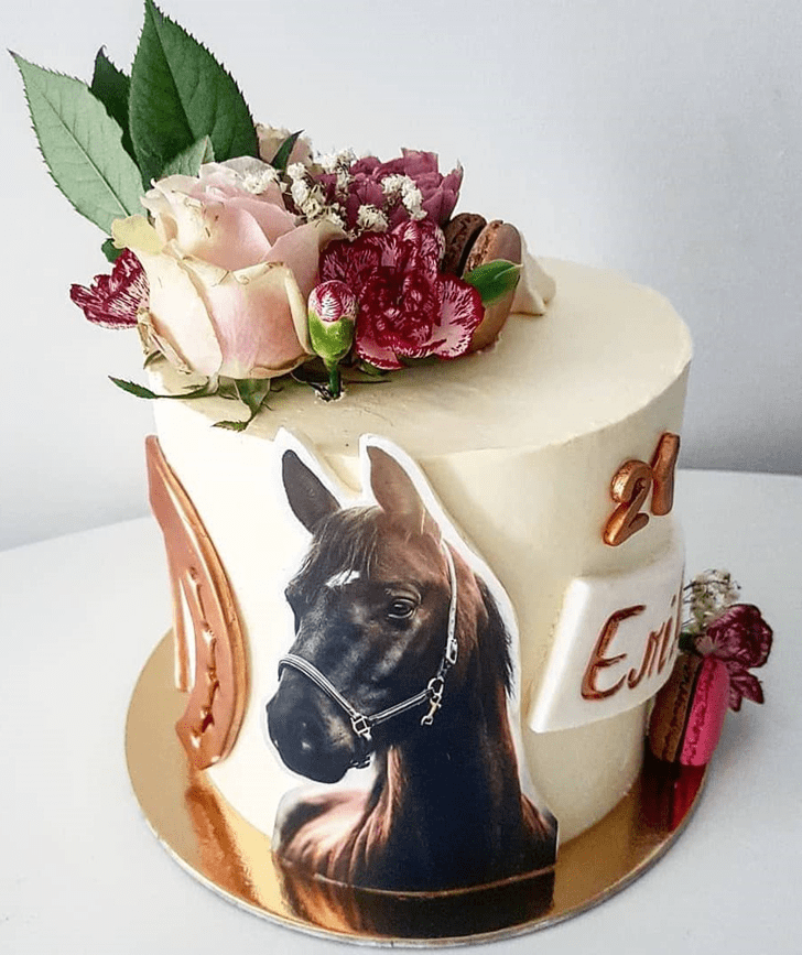 Comely Horse Cake