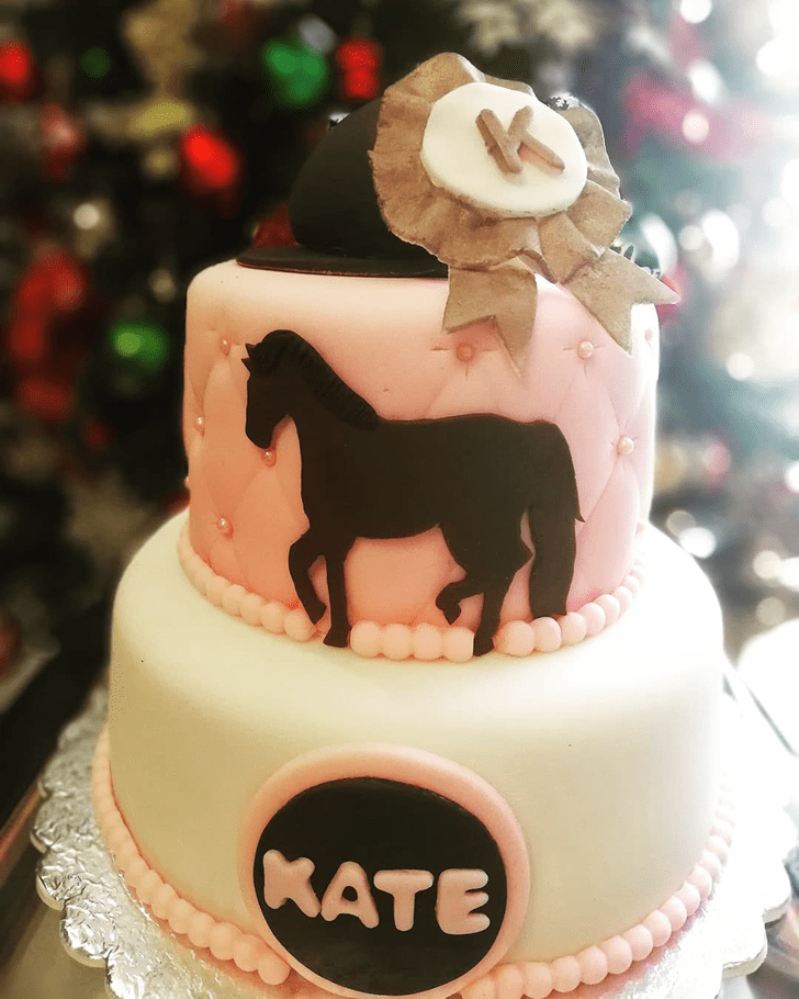 Good Looking Horse Cake