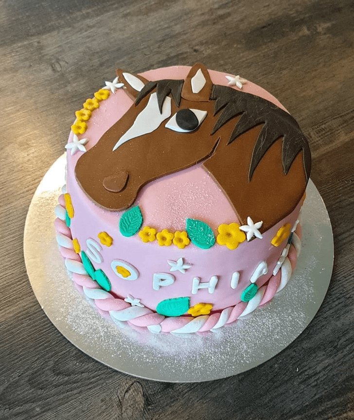 Ravishing Horse Cake