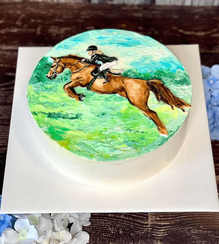 Splendid Horse Cake