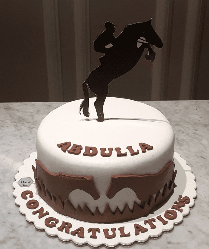 Stunning Horse Cake