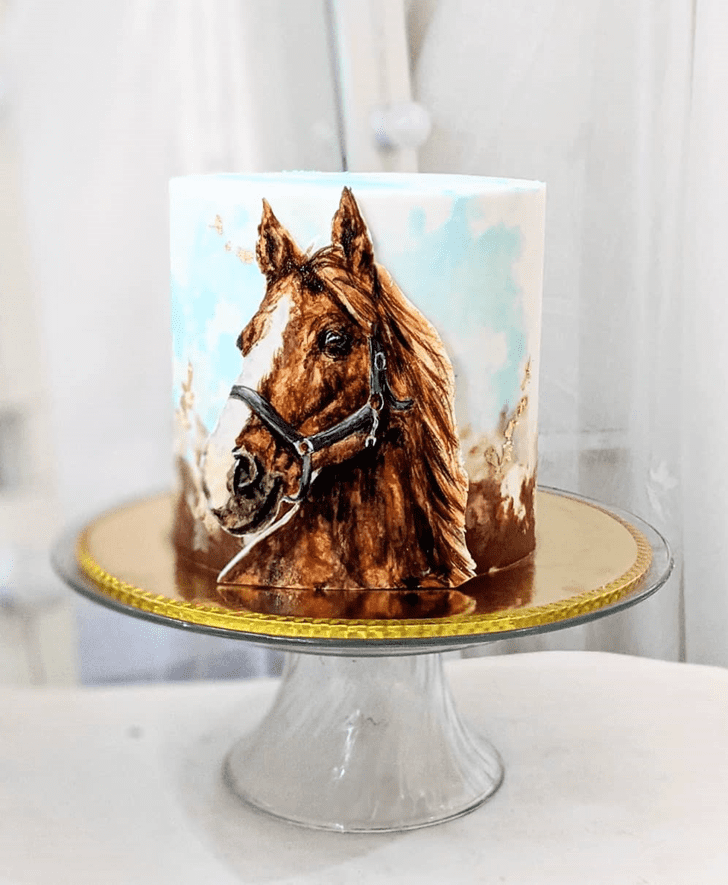 Superb Horse Cake