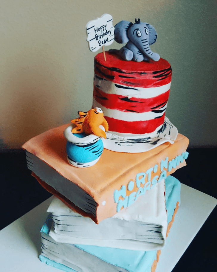 Magnetic Horton Hears a Who Cake