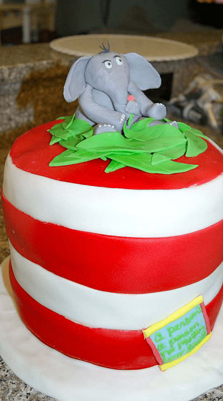 Radiant Horton Hears a Who Cake