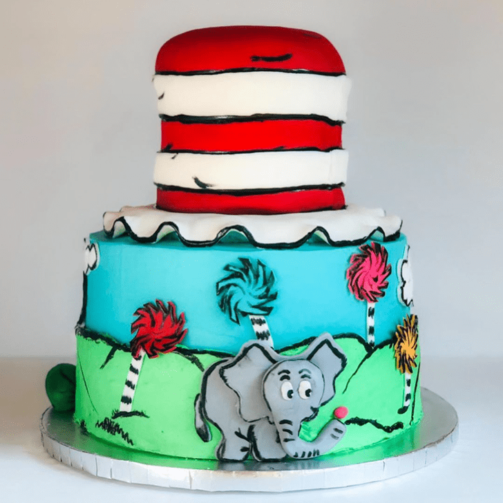 Shapely Horton Hears a Who Cake