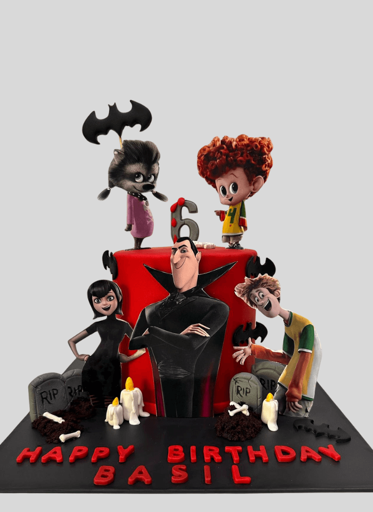 Delicate Hotel Transylvania Cake