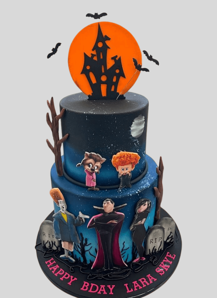 Handsome Hotel Transylvania Cake