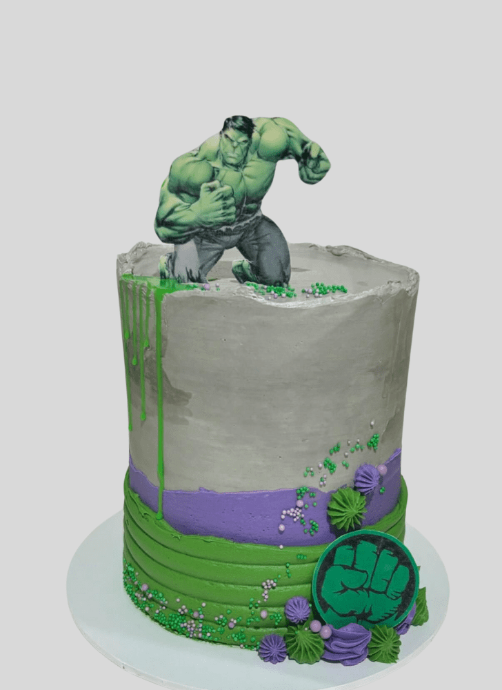 Bewitching Hulk Cake