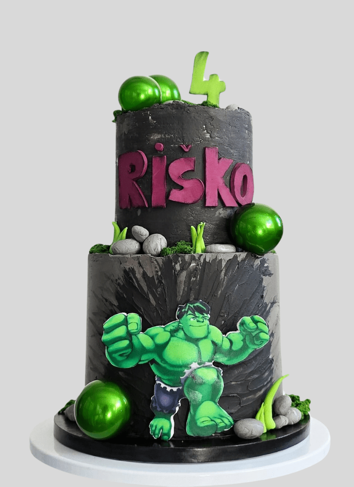 Fetching Hulk Cake