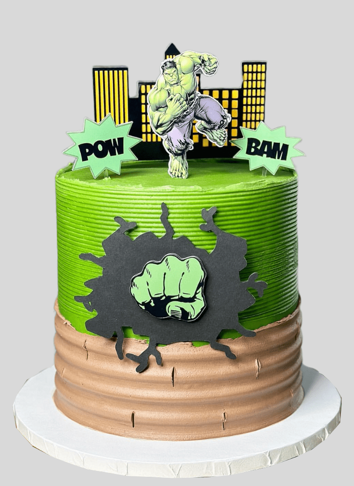 Fine Hulk Cake