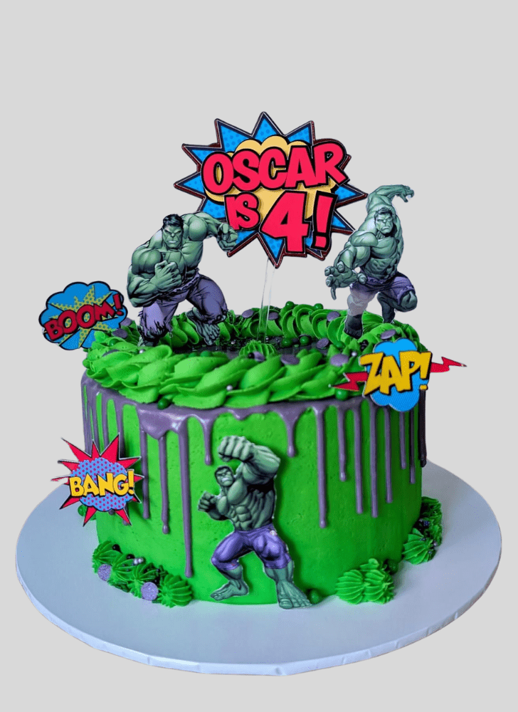 Gorgeous Hulk Cake