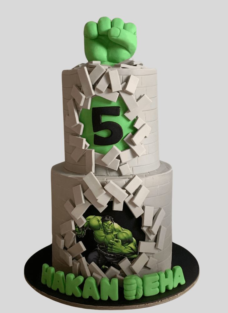 Radiant Hulk Cake