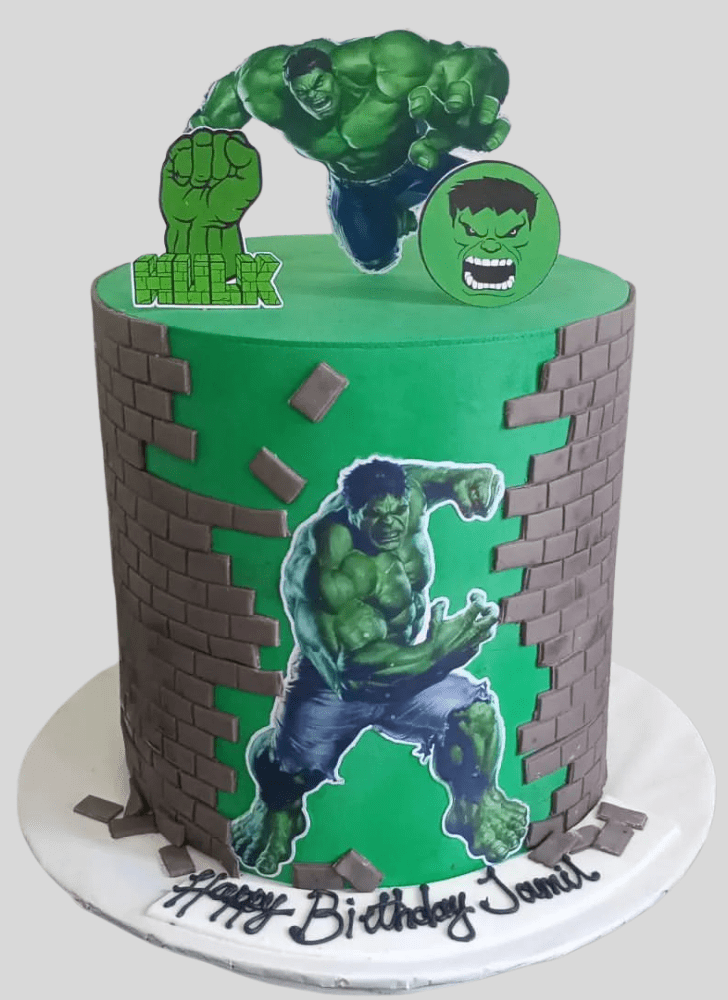 Ravishing Hulk Cake