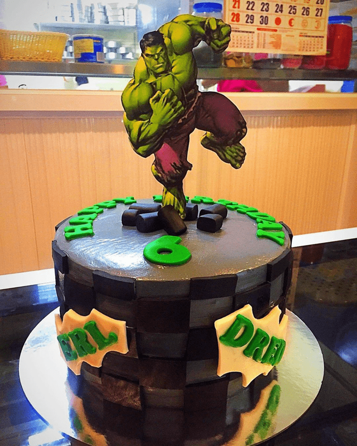 Ravishing Hulk Cake