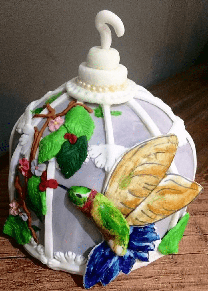 Adorable Humming Bird Cake
