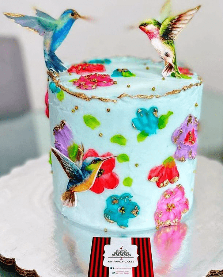 Captivating Humming Bird Cake