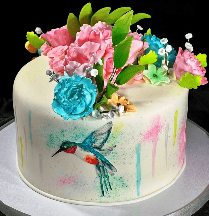 Elegant Humming Bird Cake