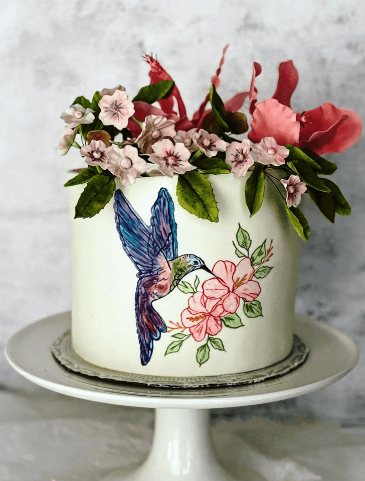 Radiant Humming Bird Cake