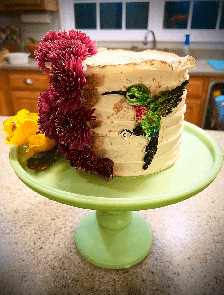 Resplendent Humming Bird Cake