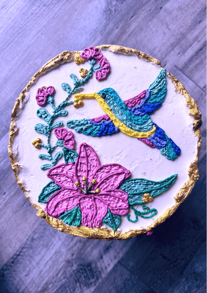 Stunning Humming Bird Cake