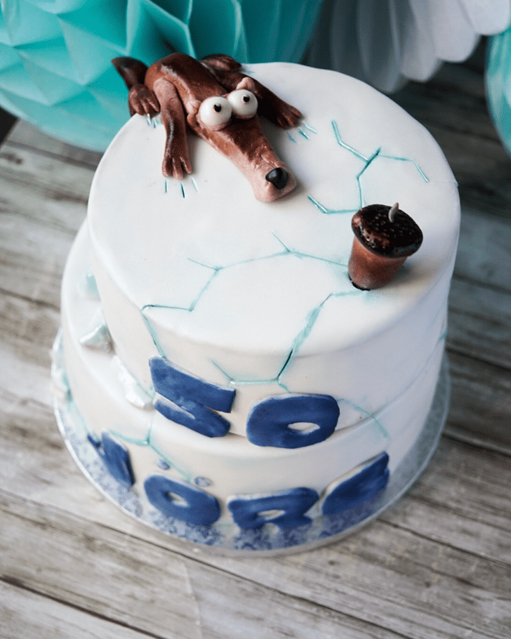 Alluring Ice Age Cake