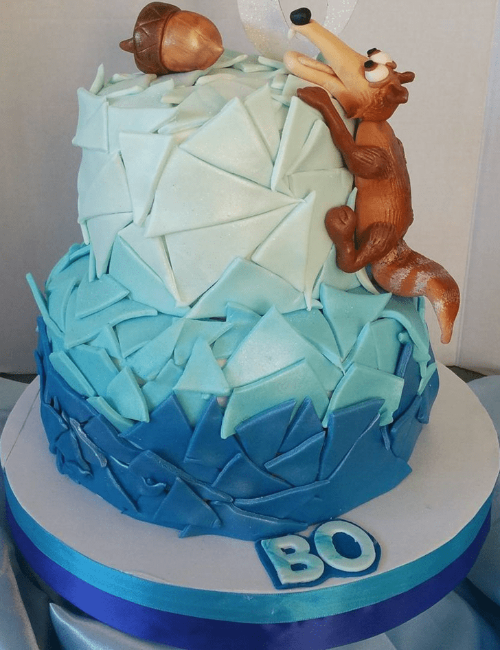Exquisite Ice Age Cake