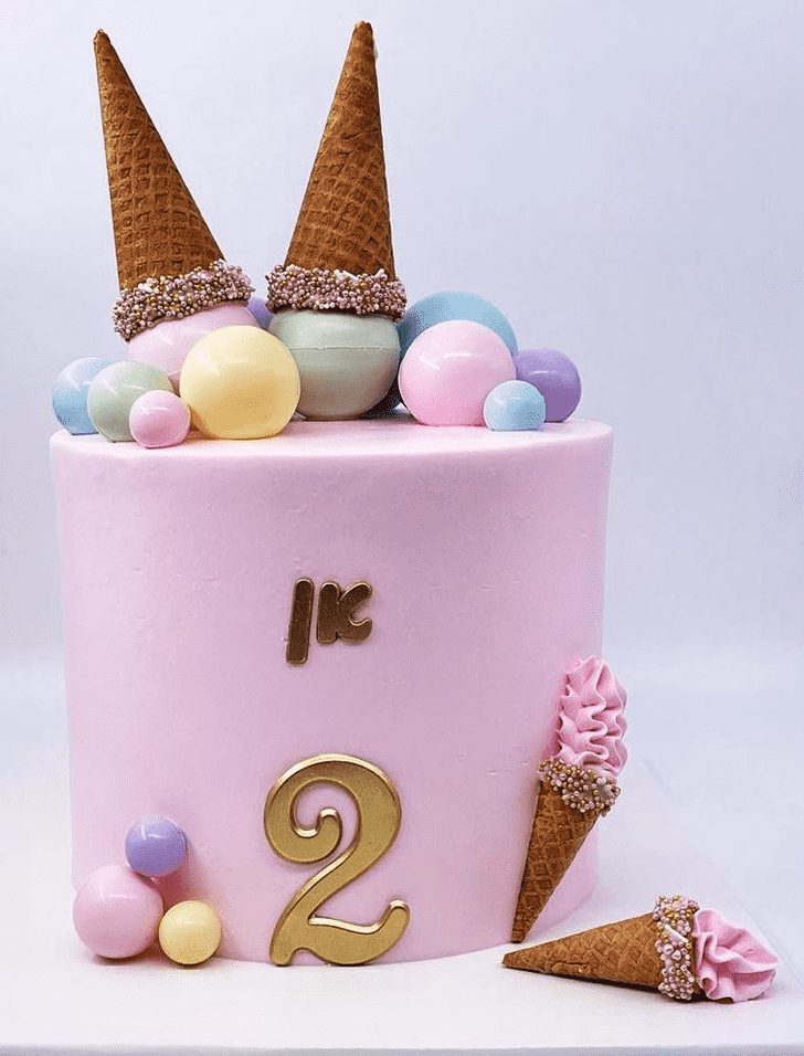 Admirable Ice Cream Cake Design