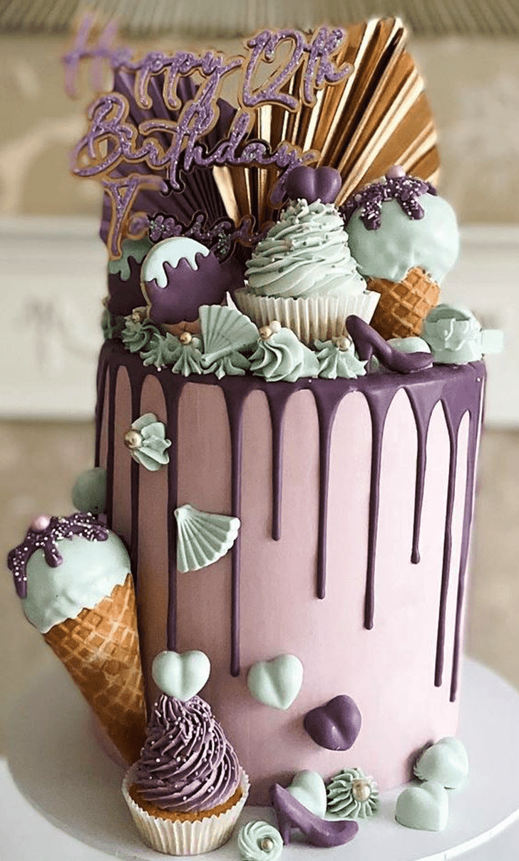 Exquisite Ice Cream Cake
