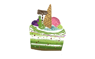 Ice Cream Cake Design