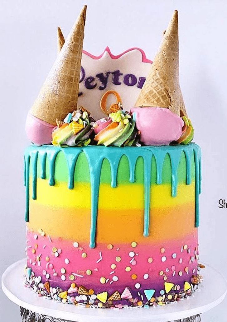 Wonderful Ice Cream Cake Design