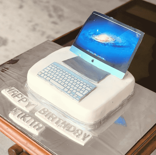 Alluring iMac Cake