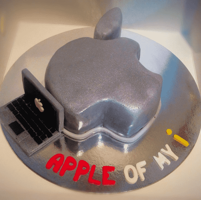 Angelic iMac Cake