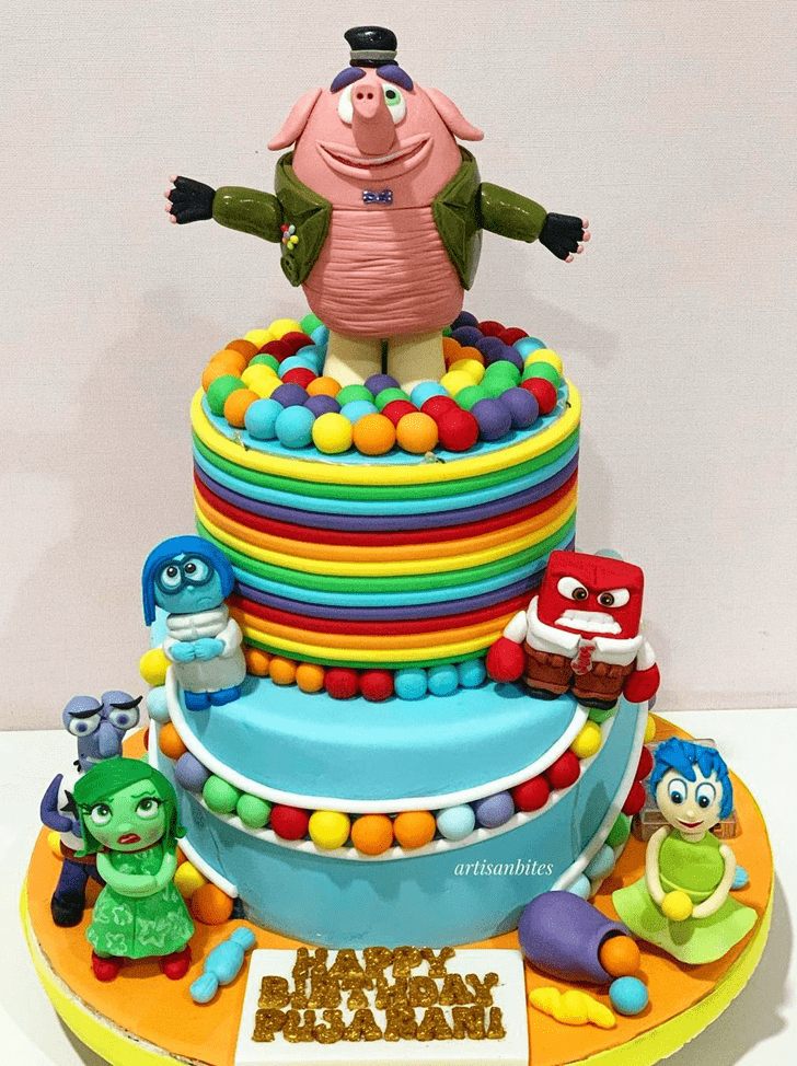 Adorable Inside Out Cake