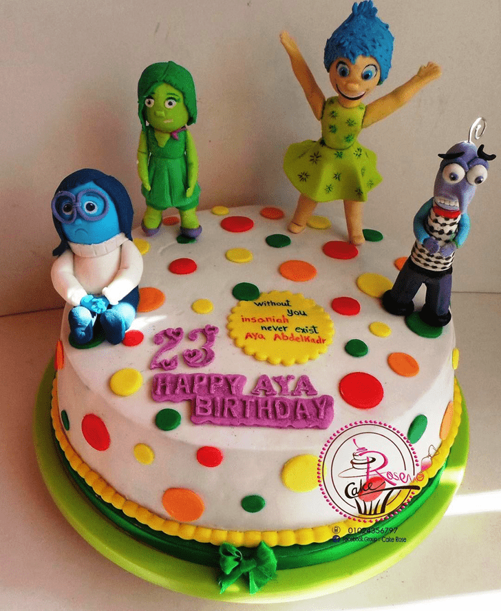 Angelic Inside Out Cake