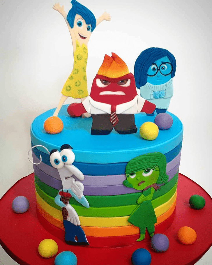 Appealing Inside Out Cake