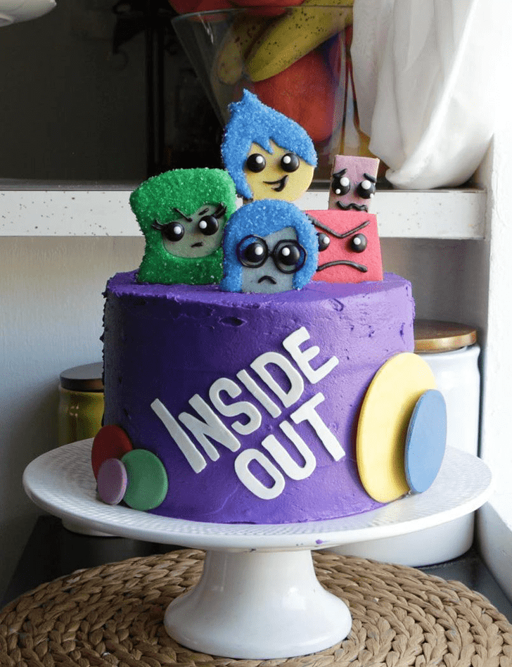 Fair Inside Out Cake