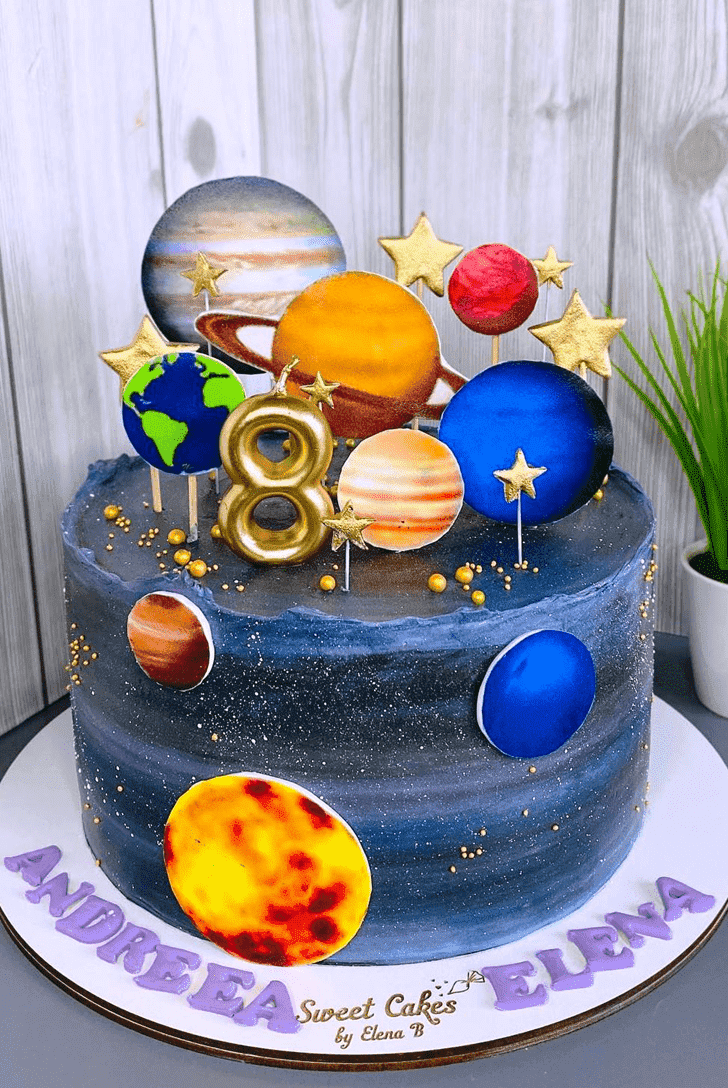 Angelic Interstellar Cake