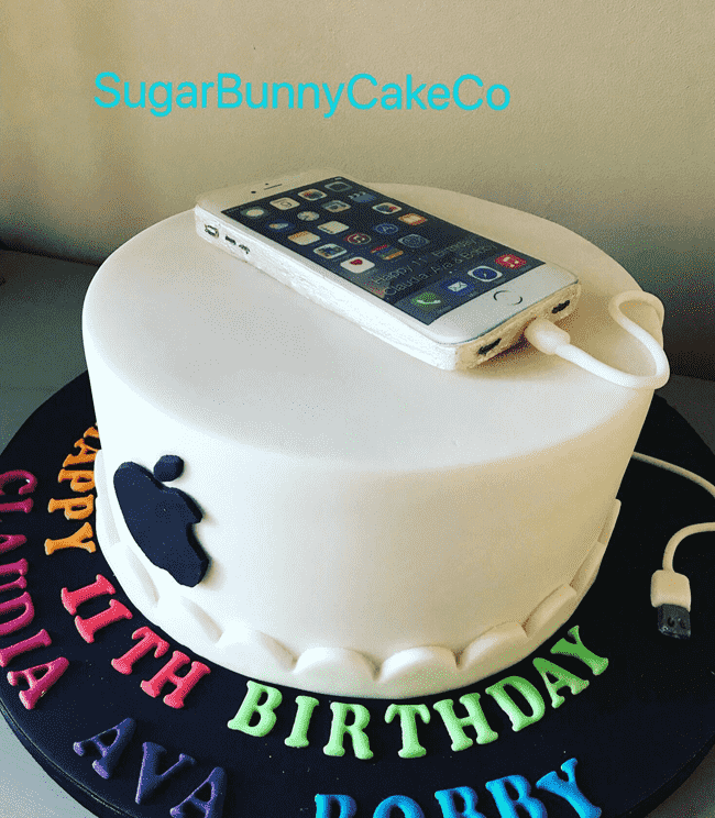 Admirable iOS Cake Design